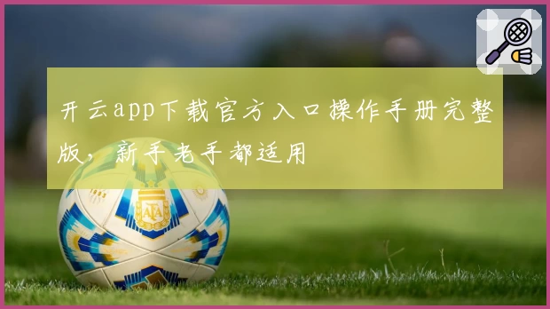 开云app下载官方入口操作手册完整版，新手老手都适用